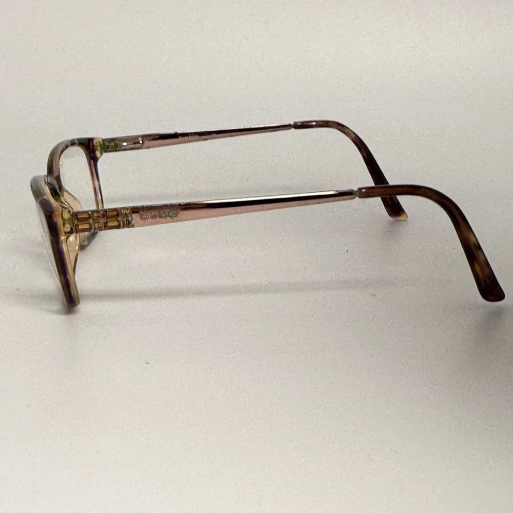 Bebe Love The Nightlife BB5084 Topaz Tortoise Crystal Eyeglasses Frames 135mm